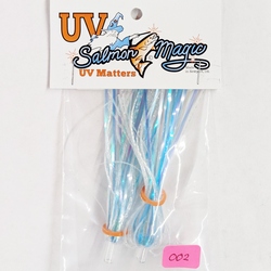 SALMON FLIES BLUE HAZE 4" (2/PK)